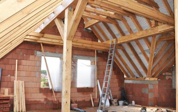 Rhos Y Garth attic trusses